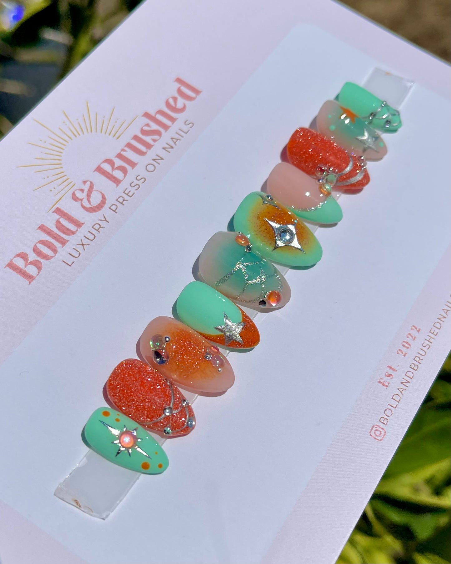 The Life of a Showgirl Swiftie Press On Nail Set