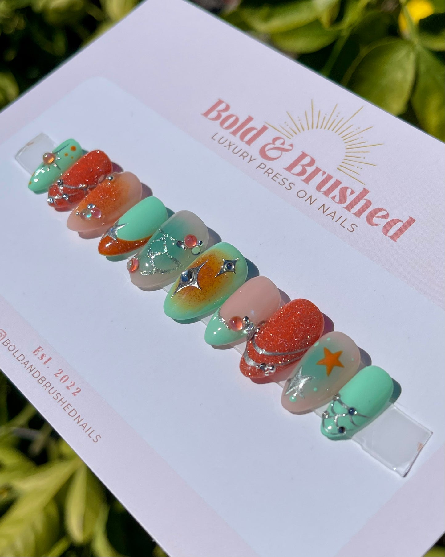 The Life of a Showgirl Swiftie Press On Nail Set