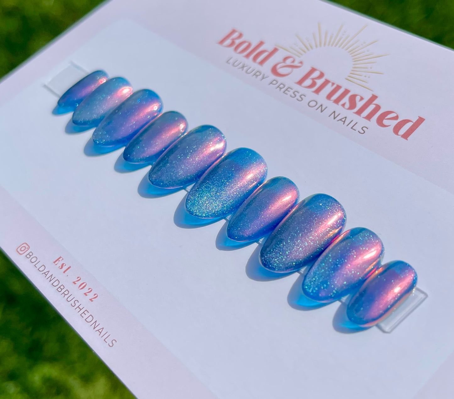 Colorful Jelly Cateye with Sunset Chrome