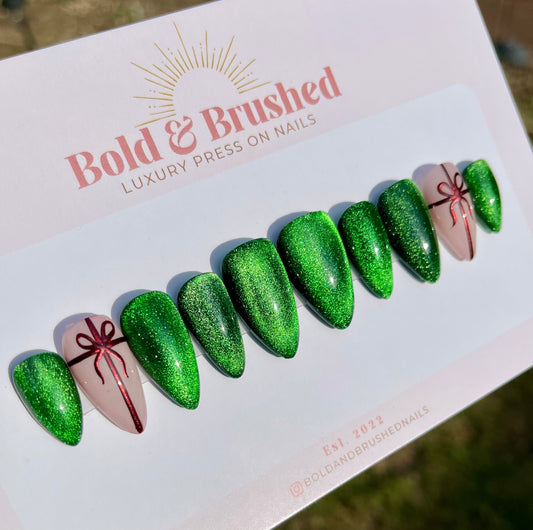 Green Christmas Present