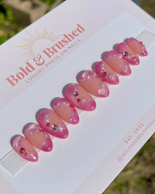 Velvet Crush- Blush Pink