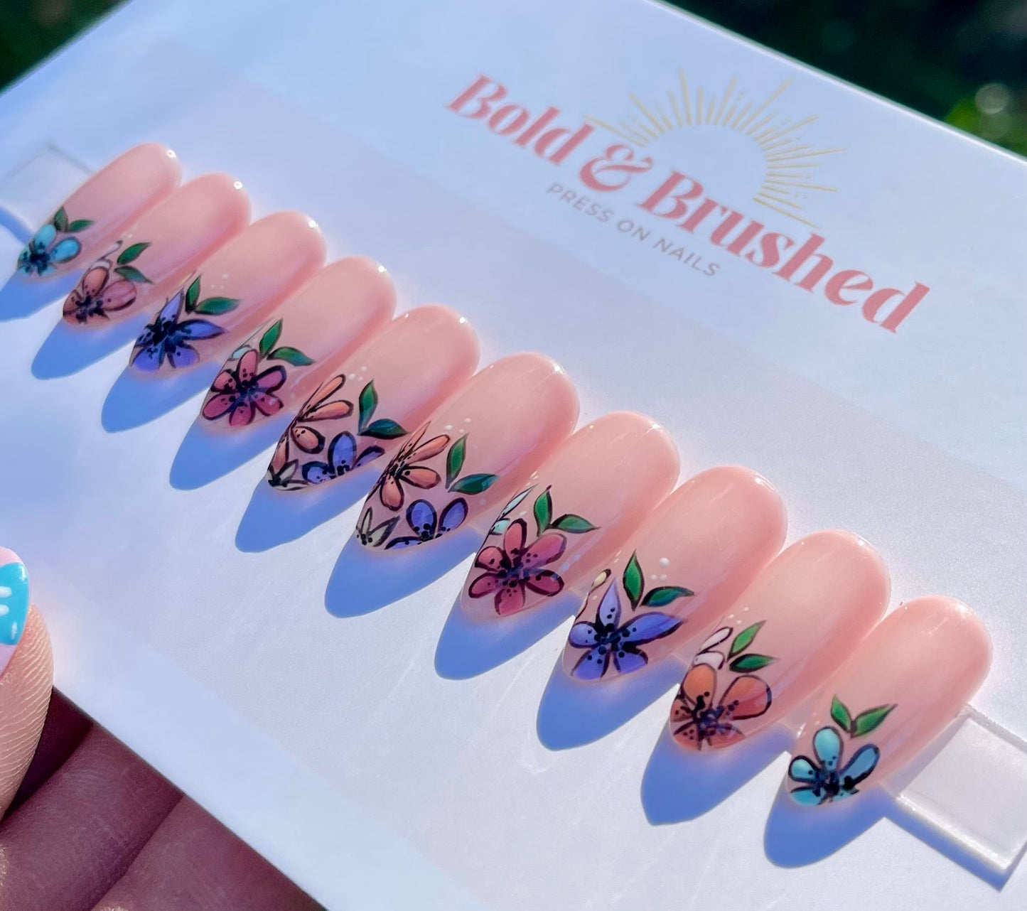 Pastel Flower Tips