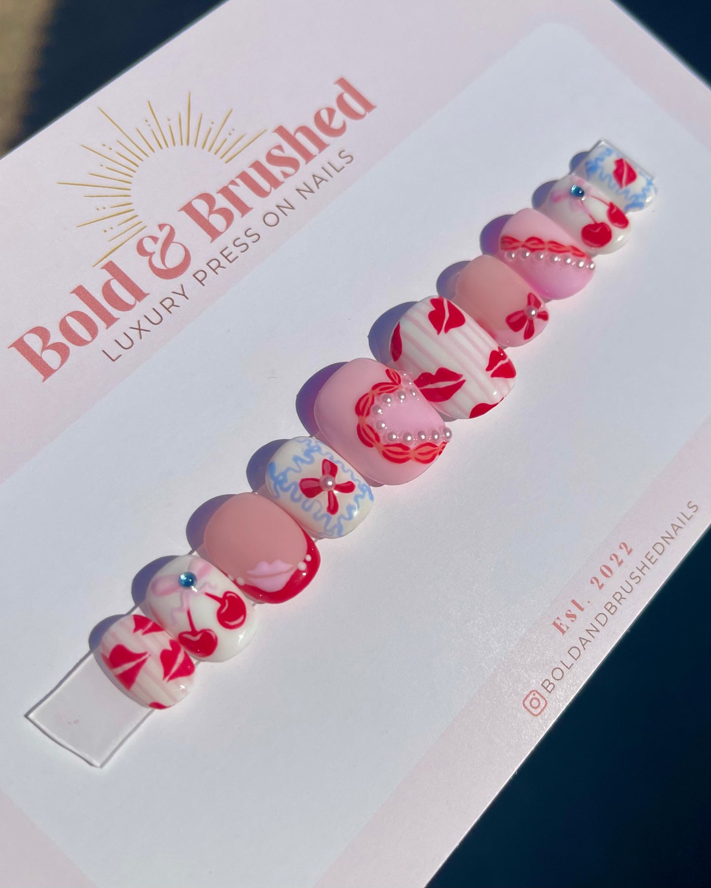 Cherry Lipstick