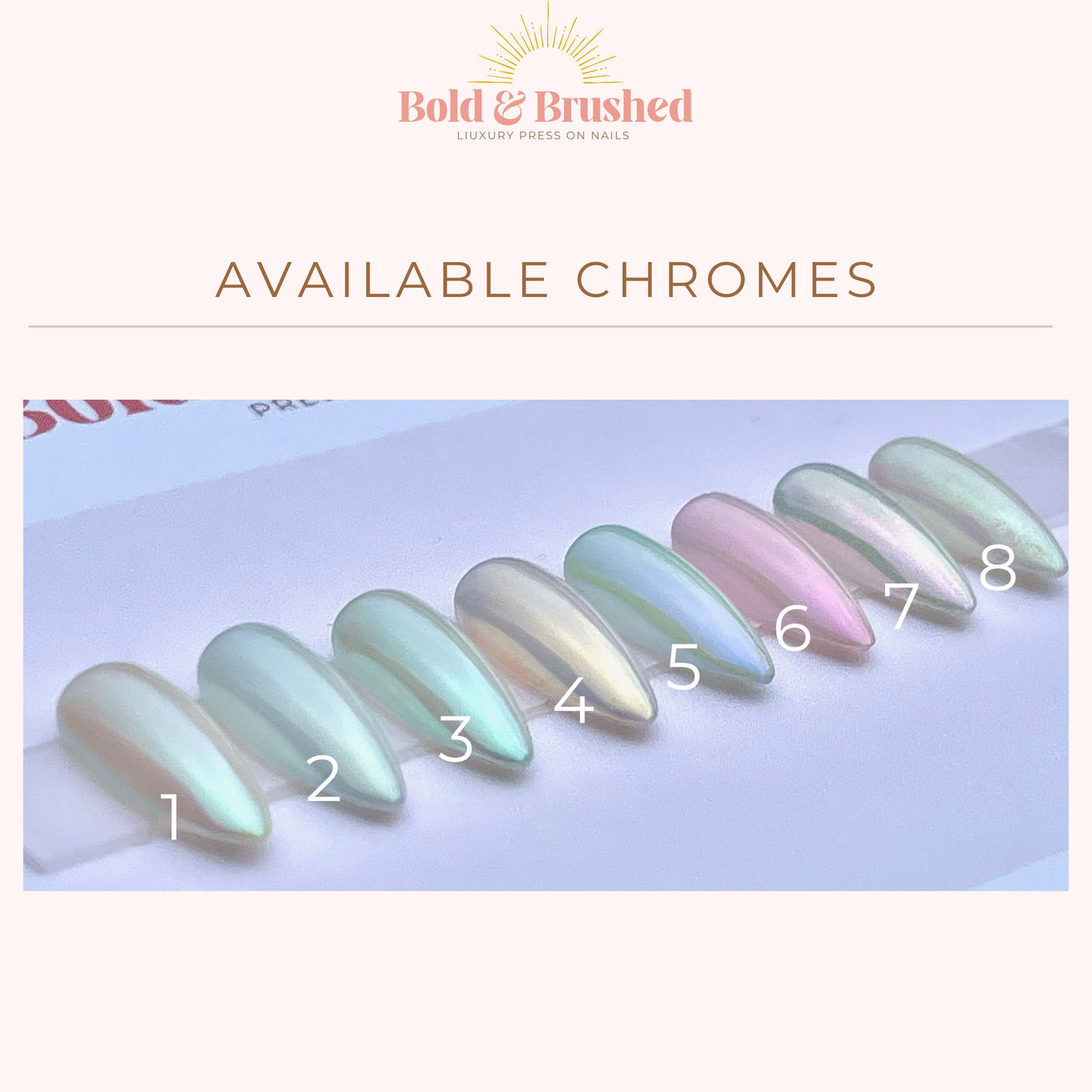 Solid Color Set with Chrome Bundle of 3