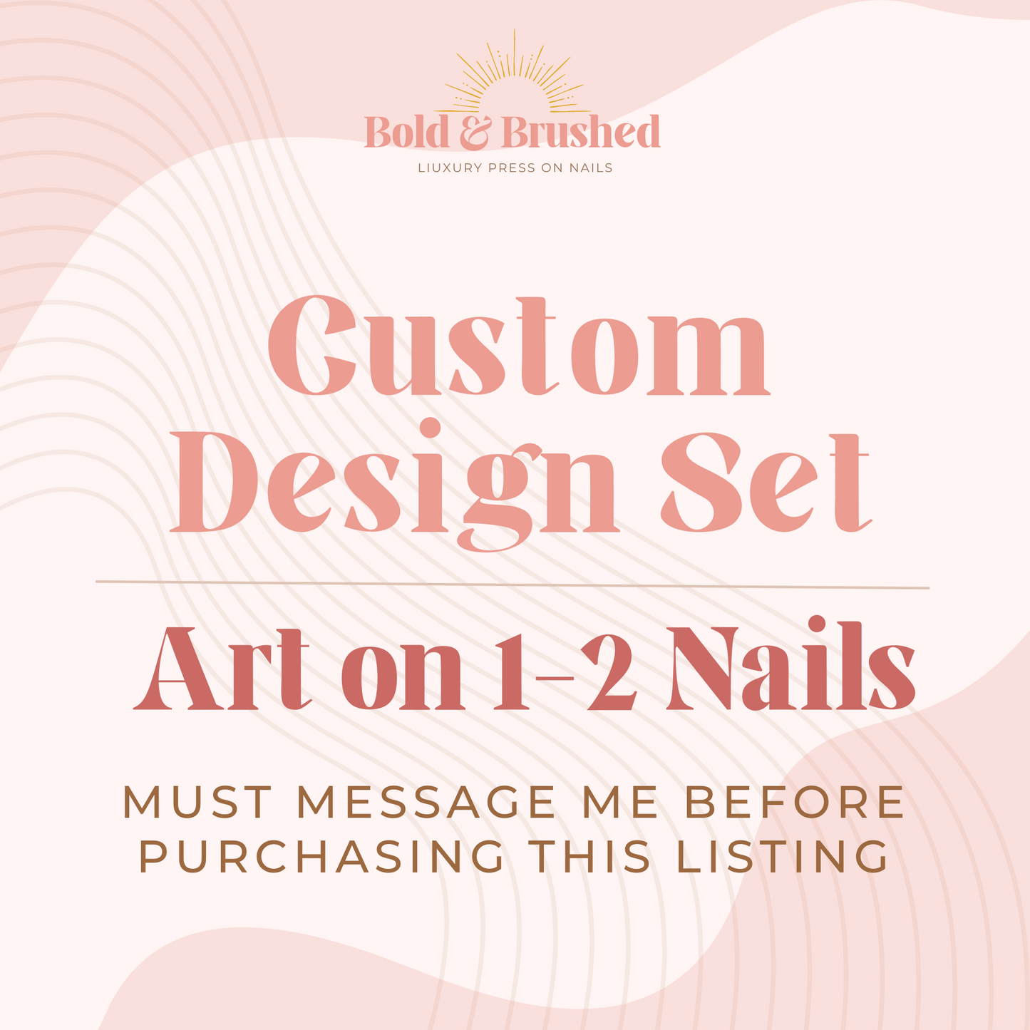 Custom Design 1-2 Nail Art