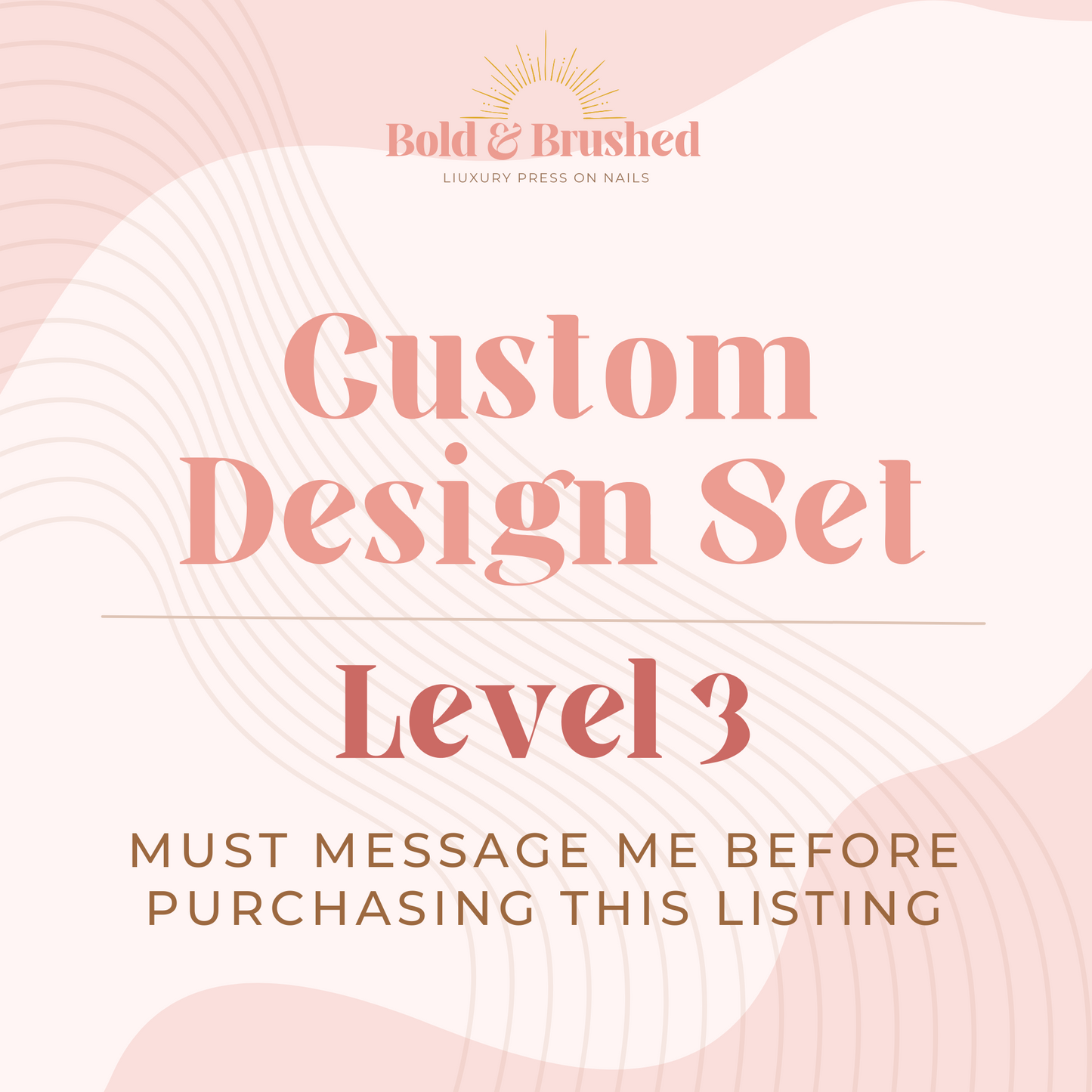 Custom Design Level 3 (Intricate/Character)