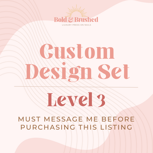 Custom Design Level 3 (Intricate/Character)