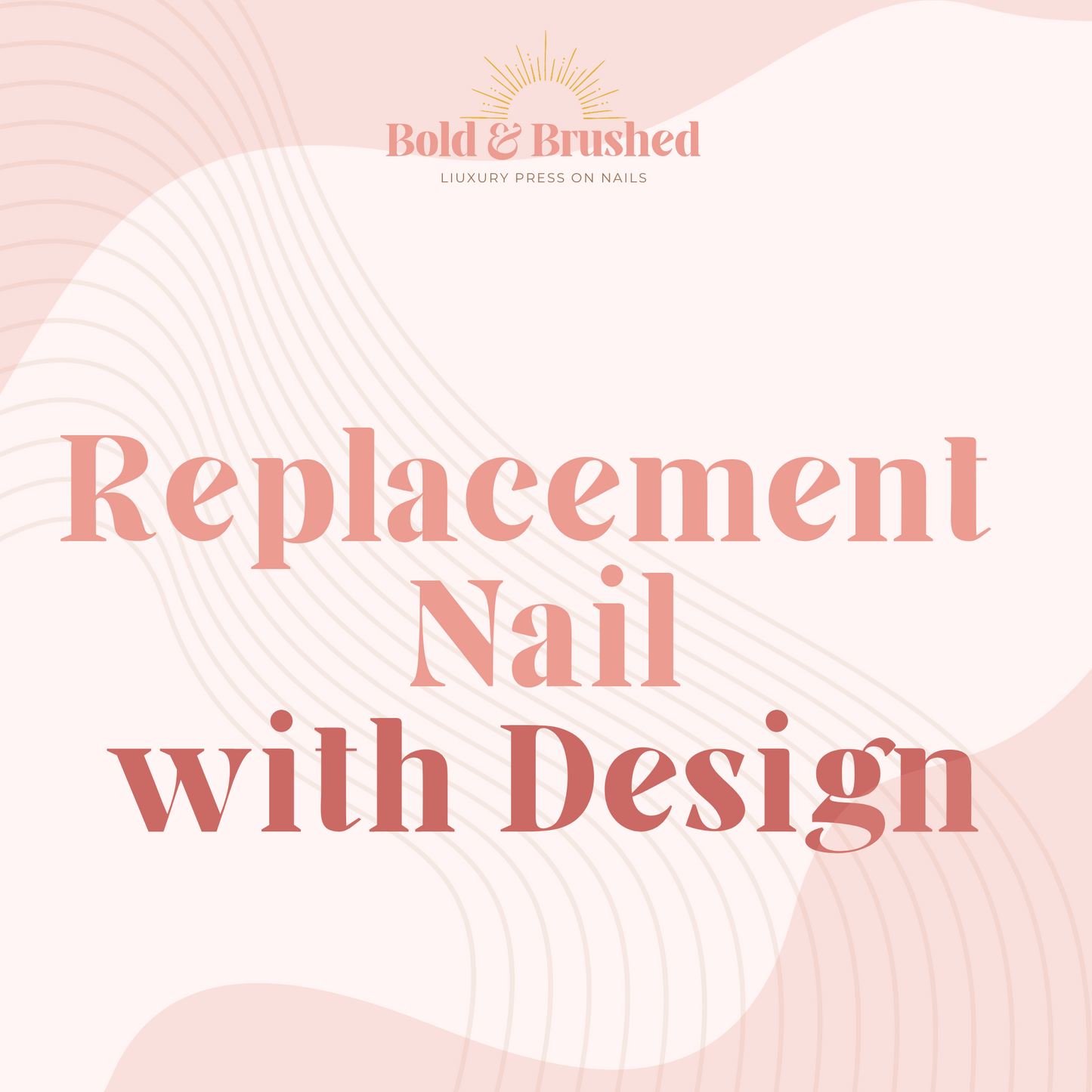 Replacement Nail with Design